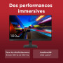 Lenovo L24-4e - Écran 23.8'' FHD (IPS, 100 Hz, 4 ms, HDMI+VGA, Cable HDMI) - Noir