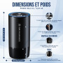 Désodorisant Voiture - Parfum Voiture Interieur Cologne 50 ML - Sens Bon Voiture - Deodorant Voiture Interieur - Diffuseur Voitu