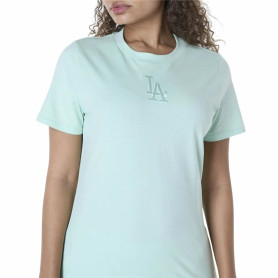 T-shirt à manches courtes femme New Era LA Dodgers MLB League Essential Aigue marine
