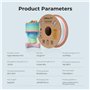 Creality Hyper PLA Filaments, Conçu pour Imprimante 3D Haute Vitesse 600mm/s, 1kg(2.2lbs)/Spool, Précision dimensionnelle ± 0.03