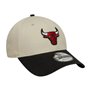 Casquette de Sport New Era COLOUR BLOCK 9FORTY Beige Taille unique