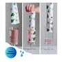 Lot de 10 rouleaux d'essuie-tout réutilisables avec boutons-pression – Serviettes en papier écologiques et réutilisables – Doubl