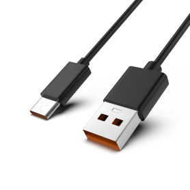 Toxaoii Câble de charge USB de type C compatible avec les écouteurs sans fil Jabra Elite 75t