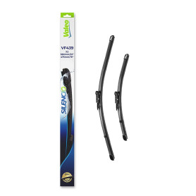 VALEO Silencio Essuie-glace - VF439 - Kit de Balais d'Essuie-glace 580 mm / 475 mm Plats d'Origine de Haute performance