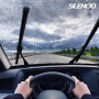 VALEO Silencio Essuie-glace - VF439 - Kit de Balais d'Essuie-glace 580 mm / 475 mm Plats d'Origine de Haute performance, Visibil