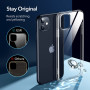 Bumper Housse Etui de Protection Transparent en Silicone TPU Souple Ultra Fin