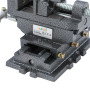 KATSU Étau Croisé de Perceuse à Colonne 3" 75mm, Robuste Pilier Banc Perceuse 2 Axes Mécanicien Cross Slide Étau Pince pour Atel