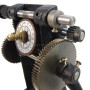 KATSU Compteur Enrouleur Double Bobine Manuel Transformateur d'Enroulement de Moteur de Câblage Cuivre avec le Compteur Mécaniqu