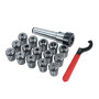 15 Pièces 3-20 mm Précision Mandrin à Pince à Ressort Adaptateur d'Extension pour Machine de