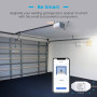 Flysocks Ouvre-Porte de Garage Connecté WiFi, Télécommande de Porte Intelligent Compatible avec Alexa et Google Home, Contrôle à