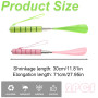 YanBous 2 Pièces Chausse Pied Long Manche Telescopique Extensible Grand Plastique Chaussé Pieds Pour Hommes Femmes Enfant Senior