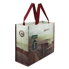 BRISA VW Collection - Sac Shopper Réutilisable Sac Cabas avec Motif T1 Combi (Highway 1)