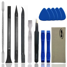 Suo Long Spudger Kit d'outils en plastique pour réparation électronique avec pince à épiler en plastique Outil d'ouverture iPhon