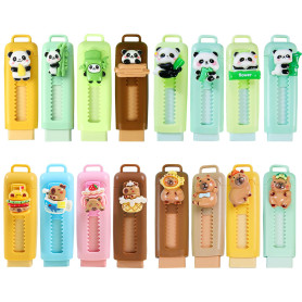Puasok 16 Pcs Gommes Rétractables Enfants