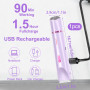 LIAVOP Rasoir Electrique Femme, Tondeuse électrique 2 en 1, Rechargeable Tondeuse Bikini Femme étanche IPX7 Epilateur pour Maill