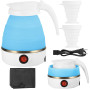 LIAVOP Bouilloire Pliable 600 ml