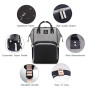 HEYI Sacs à Dos à Langer pour Bébé Sac de Voyage – avec Sacs Isolés, Tissu Imperméable, Grand Capacité Sac à Dos Conception et S