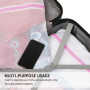 Grsta Filet Linge Machine à Laver, 4 Pièces Filet Linge, Avec Fermeture éclair Invisible, Durable et Difficile à Déformer, pour 