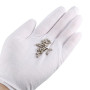 sourcing map 0.4mmx3x12mm 304 Inoxydable Acier Double Crochet Petit Tension Ressort 66pcs