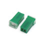 sourcingmap pour Mini 40A Fusible PAL Pacifique Push-femelle bloc fusible Auto 5pcs vert