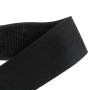 sourcing map Serre-câbles élastiques en Nylon Bagages Boucle Crochet Noir Attache 2,5 x 40cm 2pcs