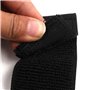 sourcing map Serre-câbles élastiques en Nylon Bagages Boucle Crochet Noir Attache 2,5 x 40cm 2pcs