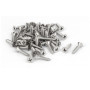 sourcing map M3.5x16mm 316 acier inox vis Cruciforme tête plate vis autotaraudeuses 50Pcs