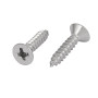 sourcing map M3.5x16mm 316 acier inox vis Cruciforme tête plate vis autotaraudeuses 50Pcs