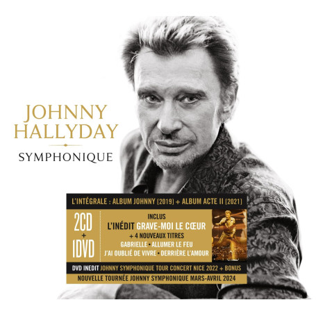 Johnny Hallyday Symphonique [2CD + DVD Digipack - Tirage Limité]