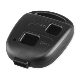 Jongo® Coque Clé Compatible avec Toyota Yaris RAV4 Corolla Land Cruiser Celica Prius - Boîtier Télécommande 2 Boutons sans Lame