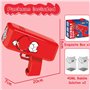 Machine à Bulles pour Enfants Pistolet à Bulles Automatique avec Solution pour Bulles de Savon Jouet à Bulles pour Enfants avec 