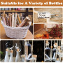 50 Lot de Bouchons en liège Naturel Bouchon Liege Bouteille vin 2,2 x 1,8 x 3,5 cm Bouchons Coniques en Liège pour Travaux Manue