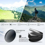 2 Lunettes de Soleil de Sport Lunette Velo Homme Lunettes de Cyclisme Polarisées Protection UV400 pour Lunette Running, Course à