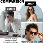 30 Plaquettes Nasales en Silicone Antidérapantes Coussinet Lunettes nez en Forme de D Autocollantes Silicone Antidérapant Coussi