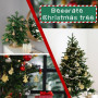 DTYGUIXE 200PCS Décoration de Noël en Bois Embellissements en Bois de Noël Bois Arbre de Noël Ornements Decoration Noel Bois Art