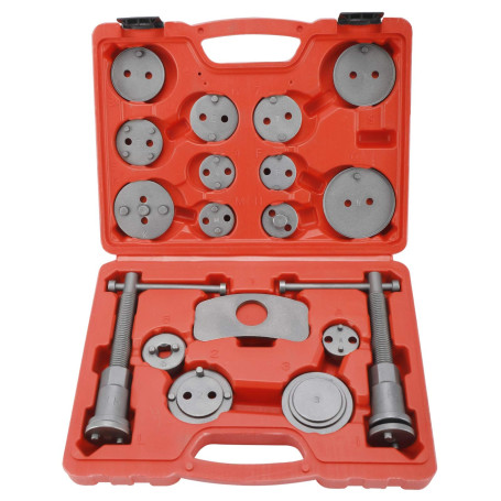 FreeTec 18 pièces Coffret d'outils Repousse Piston d'étrier de Freins