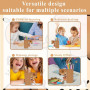 CYGMRFH Trousse Capybara avec 6 Stylo & Porte-Clés, Capybara Trousse 2 en 1 en Silicone Souple, Pochette Stylo, Carton Trousse S