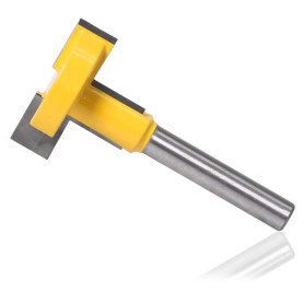 Gasea 8mm T-Track Routeur à Rainure en T Forme Routeur Bits Coupe du Bois de Fraisage Outil Routeur Lame Bord Droit Bit 8mm Lame