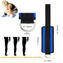 Gasea 2PCS Sangles de Chevilles pour Musculation, Anneau D Réglable Fitness Sangle de Poignet Cheville avec Pignets Durables pou