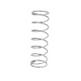 sourcing map Ressort de Compression 0.8mmx14mmx45mm 304 Acier Inoxydable Argenté 10pcs