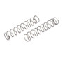 sourcing map Ressort de Compression 0.5mmx6mmx30mm 304 Acier Inoxydable Argenté 10pcs