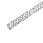 sourcing map Ressort de Compression 0.5mmx3mmx305mm 304 Acier Inoxydable Argenté 2pcs
