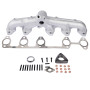 NSGMXT Collecteur d'échappement + joint compatible avec Mul-tivan T5 T0uareg 2.5 TDI BNZ BPC BPE BPD 070253031F