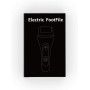 Vxdoirk Râpe électrique pour callosités - Rechargeable et étanche - Avec 5 rouleaux et 3 vitesses - Pour enlever les callosités 