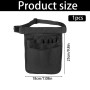 KAIYAYA Sac Banane D'infirmière,25 x 18 cm Sac Ceinture D'infirmière Réglable Organiseur de Poche Compartiments Multiples Access