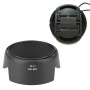 FANZR Pare-soleil HB-69 et bouchon d'objectif 52 mm compatible avec Nikon D5300 D5200 D3200 kit AF-S DX 18-55 mm F/3.5-5.6G VR I