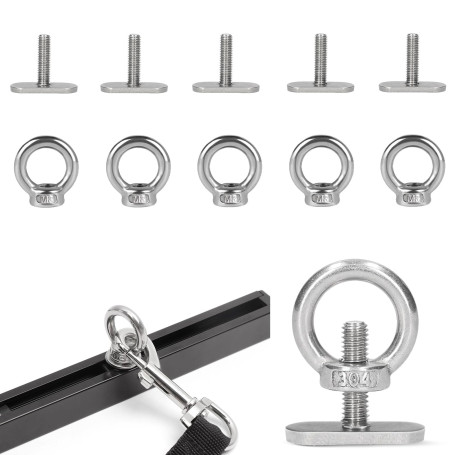 Lot de 6 Boulon a Oeil M8