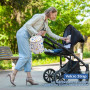 Sacoche de guidon pour enfant - Sac de vélo épais - Panier de guidon avec deux boucles en plastique - Accessoire de vélo pour fi