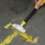 Scraper avec Fonction Knock-Out Grattoir Vitre avec 10 Lames Racloir Plancha pour Carrelage Papi