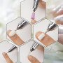 26 Pièces Embouts Céramiques Forets à Ongles Bits Diamant Set Professionnel Supprimer Gel Acrylique Cuticule de Céramique Lime P